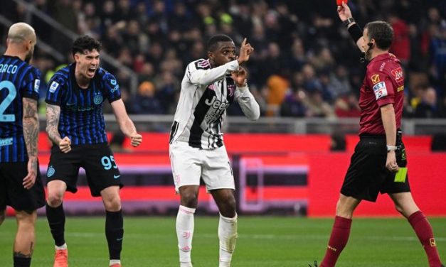 Kartu Merah & Gol Bunuh Diri: Juventus Tumbang Di Inter Milan