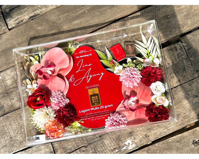 Mahar Akrilik: Tren Modern Yang Mempercantik Pernikahan Anda