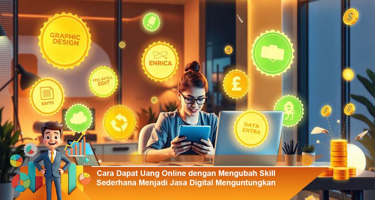 Cara Mendapatkan Uang Dari Skill Sederhana Di Dunia Digital