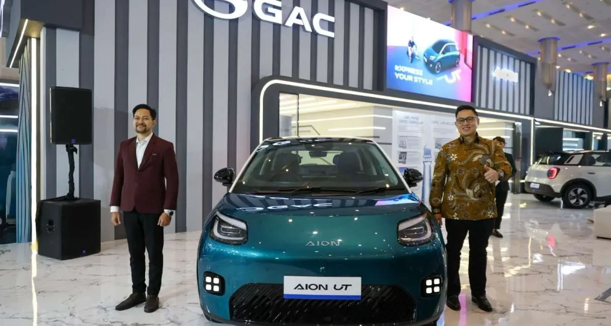 GAC Aion UT Tampil Beda: Mobil Listrik Hatchback Penuh Inovasi
