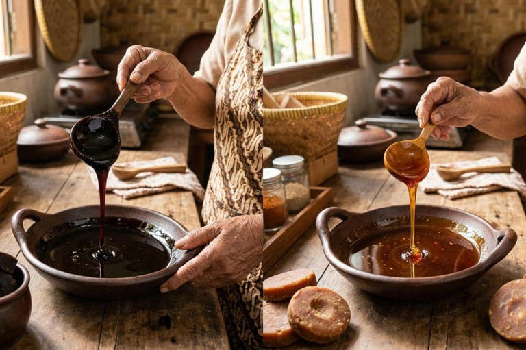 Gula Aren / Gula Merah? Perbedaan Dari Aroma Hingga Warna!