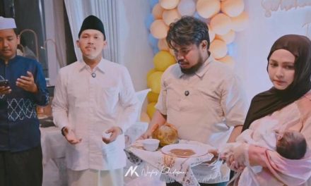 Momen Haru Akikah Baby Sida Anak Keempat Rigen Dan Indah