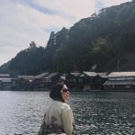 Liburan Estetik! Nina Zatulini Singgah Di Desa Perahu Kyoto