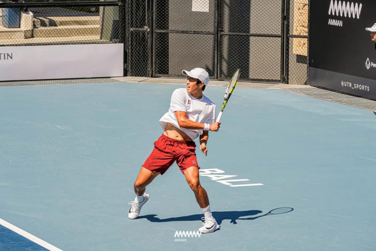 Petenis Muda Indonesia Nathan Barki Tampil Energik Di ITF M-15
