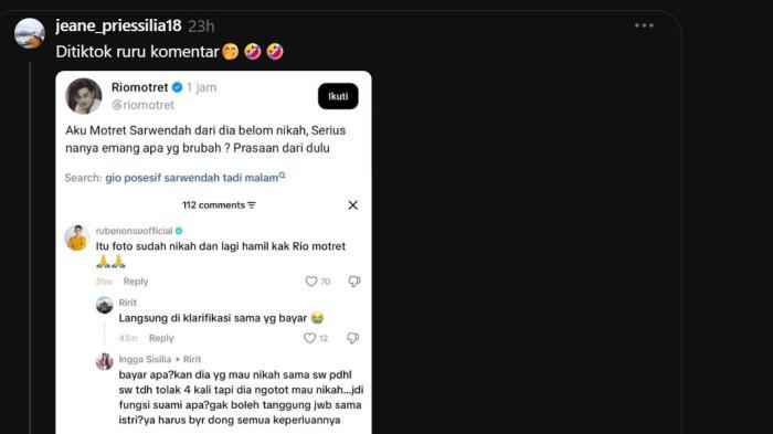 Wajah Sarwendah Jadi Perbincangan! Cuitan Rio Motret Di Sorot